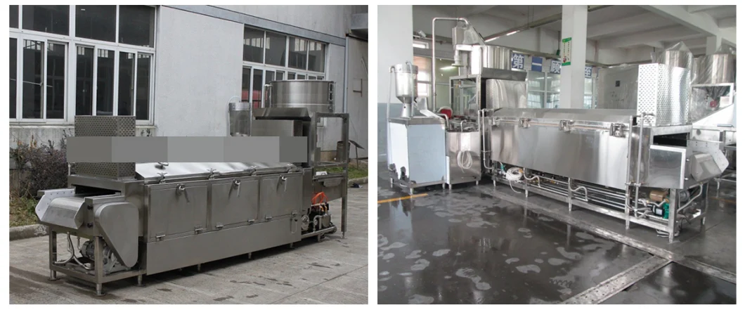 Industrial Automatic Steam Rice Grain Bean Cooking Line/Storage/Washing/Soaking/Steaming/Processing Central Kitchen Equipment